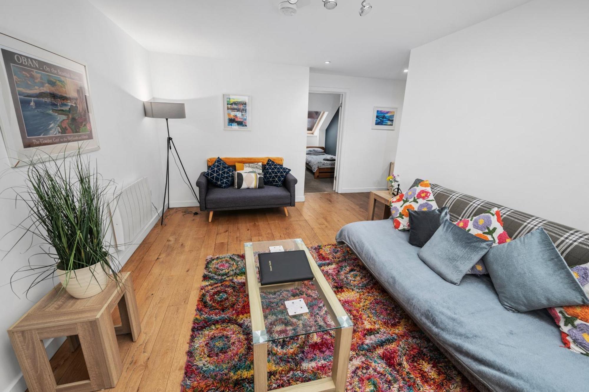 Stunning 2Br Loft Apt In Oban - Sea Views Luaran gambar