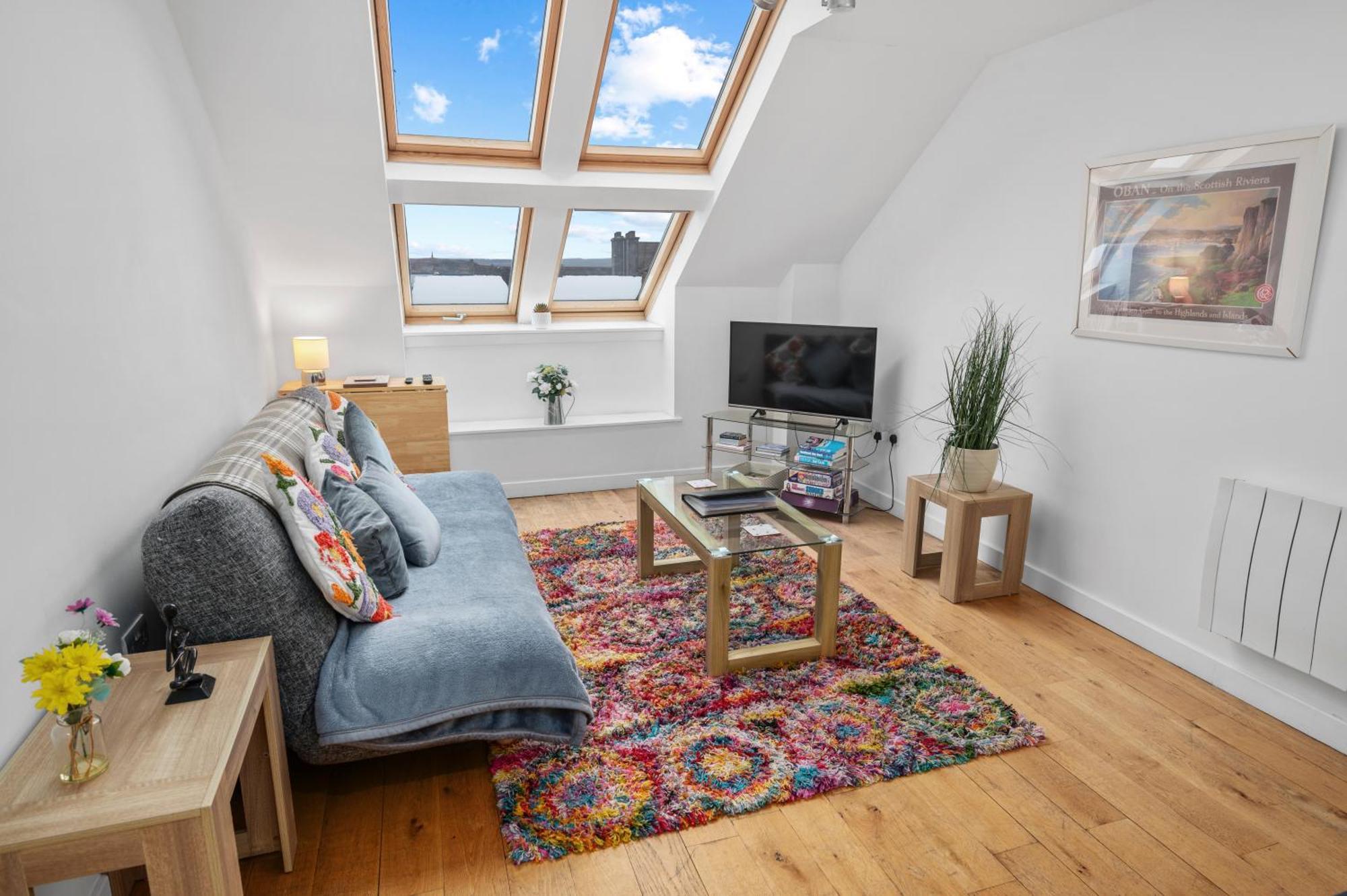 Stunning 2Br Loft Apt In Oban - Sea Views Luaran gambar
